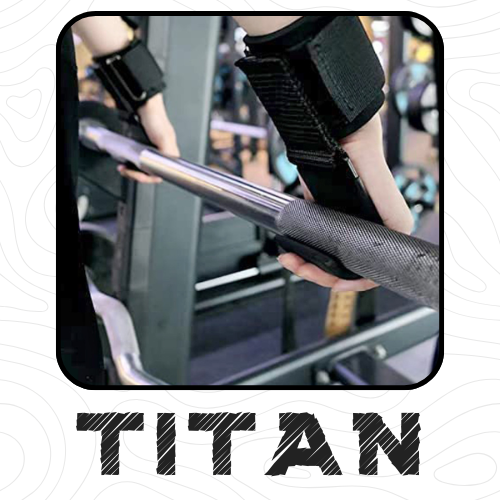 Titan Grip - Pro Weight Lifting Hooks