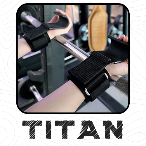 Titan Grip - Pro Weight Lifting Hooks