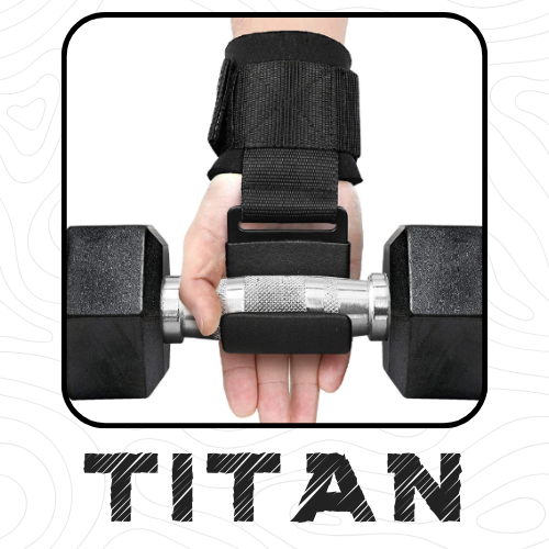 Titan Grip - Pro Weight Lifting Hooks