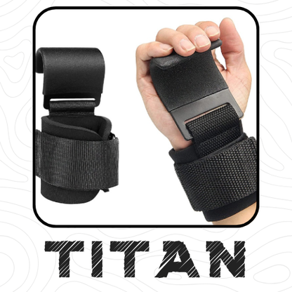 The Titan Grip - Pro Weight Lifting Hooks